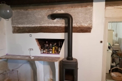 tussendoor nog wat muurtjes witten