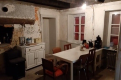 heerlijk aan tafel kunnen zitten