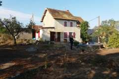 ons huis uit een andere hoek