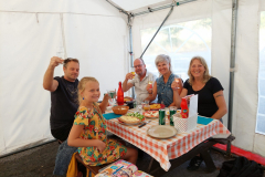 eten bij ons vaste adresje met de Van der Horstjes